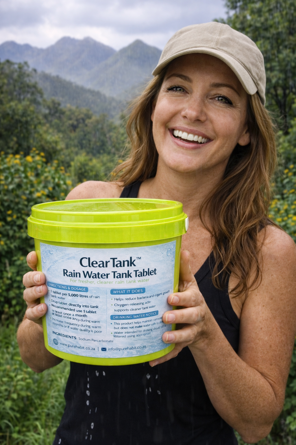 Clear Tank Rain Water Tank Tablet